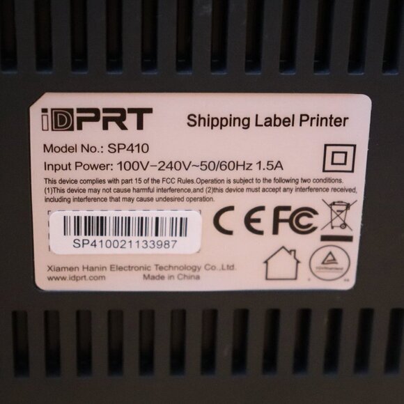 Thermal Label Printer 4x6 Black Used Shipping USPS UPS iDPRT SP410 Canada post - Picture 4 of 4